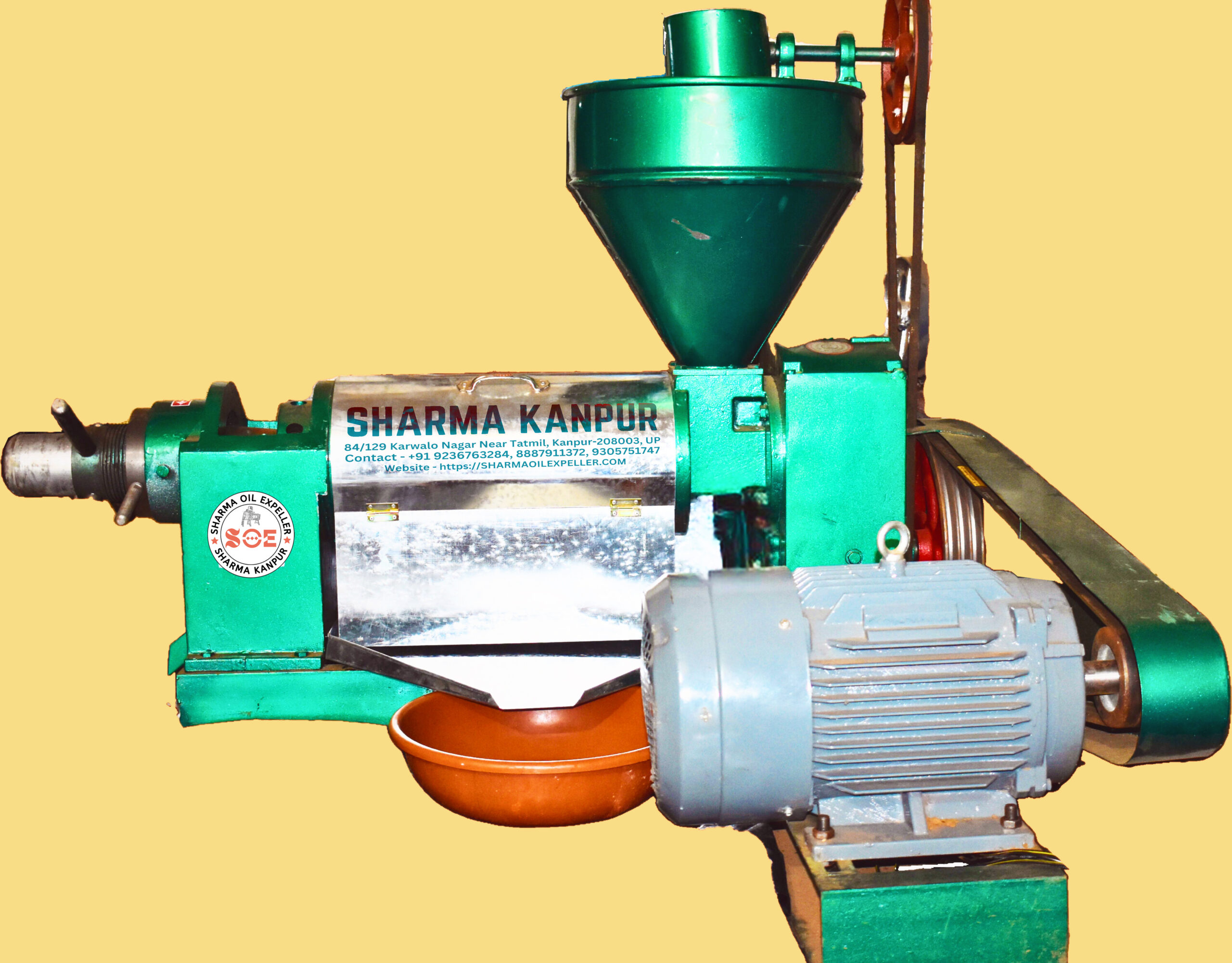 Cold Press Oil Machine - Sharma Oil Expeller (SOE-30) sharma oil expeller3 NEW scaled