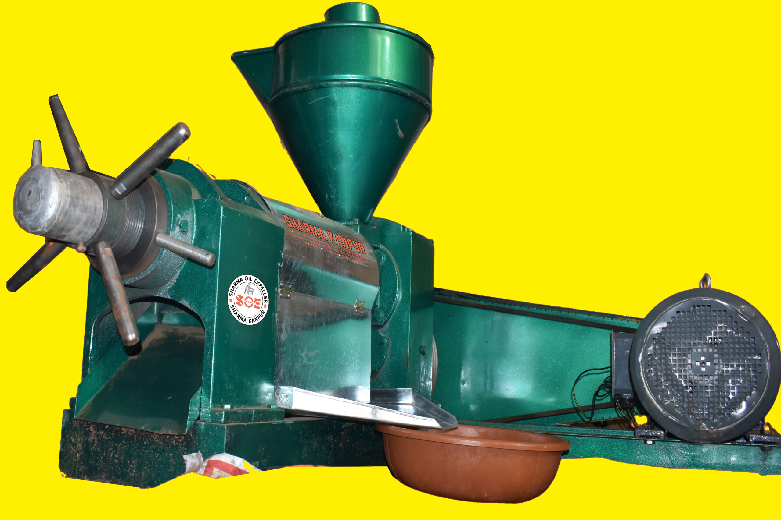 Cold Press Oil Machine - Sharma Oil Expeller (SOE-30) sharma oil expeller4 scaled